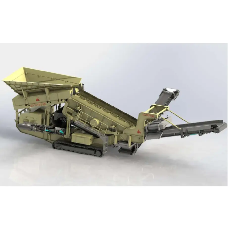 LD2YKJ1550Z Mobile Heavy-Duty Vibrating Screen
