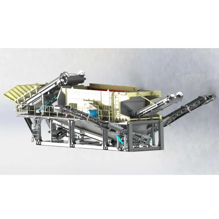 LD3ZTS2060 Mobile Crusher Station