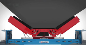 Troughed idler alignment inspection for persistent conveyor belt mistracking