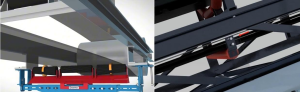 Return idler and lower belt path inspection for no-load conveyor belt drift