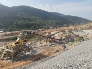 Overview of Leimeng granite aggregate production line upgrade in Guinea
