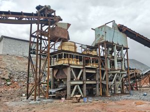 Leimeng LMC cone crusher station for hard granite secondary crushing in Guinea